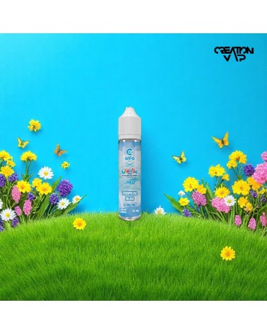 E-Liquide Tropical Bleu Granita Alfaliquid 50Ml | Création Vap