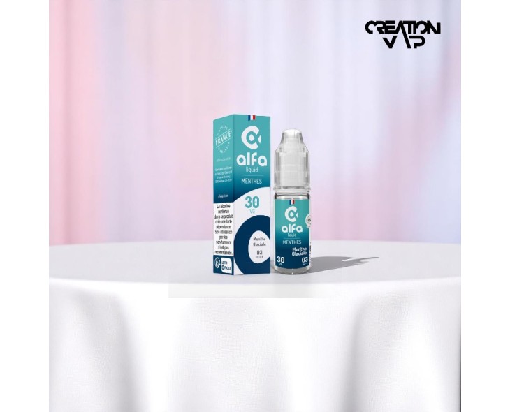 E-Liquide Menthe Glaciale Alfaliquid | Création Vap