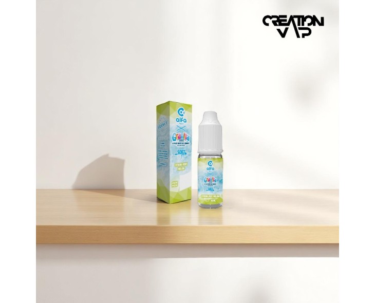 E-Liquide Citron Vert Melon Granita Alfaliquid 10Ml | Création Vap