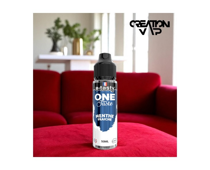 E-Liquide Menthe Fraiche One Taste E-Tasty 50Ml | Création Vap