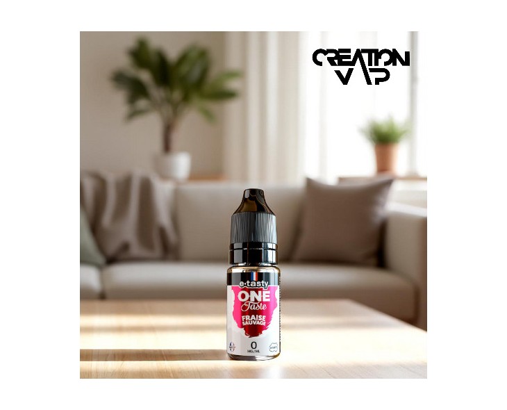 E-Liquide Fraise Sauvage One Taste E-Tasty 10Ml | Création Vap