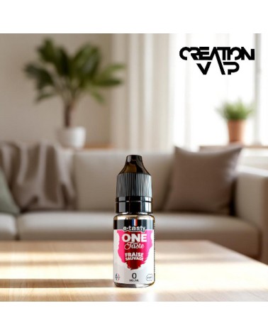 E-Liquide Fraise Sauvage One Taste E-Tasty 10Ml | Création Vap