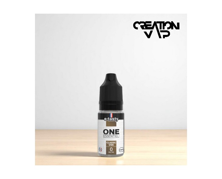 E-Liquide Classic Usa One Essentiel E.Tasty 10Ml | Création Vap E-Liquide Classic Usa One Essentiel E.Tasty 10Ml | Création Vap