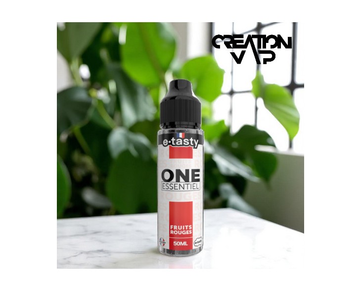 E-Liquide Fruits Rouges One Essentiel E.Tasty 50Ml | Création Vap