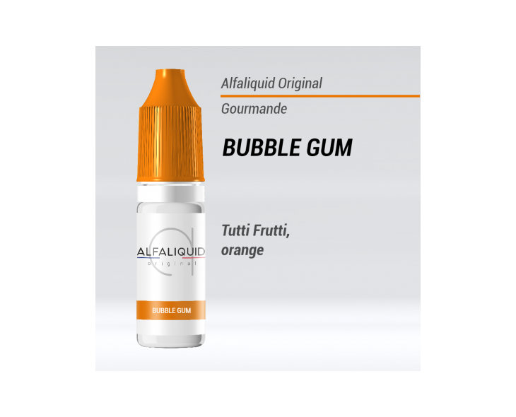 e-liquide gourmand Bubble Gum Alfaliquid e-liquide gourmand Bubble Gum Alfaliquid