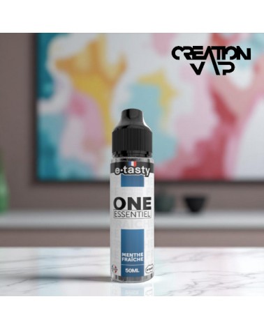 E-Liquide Menthe Fraîche One Essentiel E.Tasty 50Ml | Création Vap