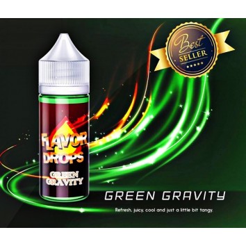 e liquide Flavor Drops Green Gravity 50mL e liquide Flavor Drops Green Gravity 50mL