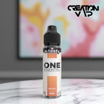 E-Liquide Pêche One Essentiel E.Tasty 50Ml | Création Vap