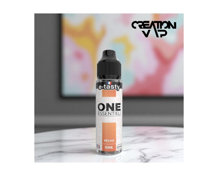 E-Liquide Pêche One Essentiel E.Tasty 50Ml | Création Vap