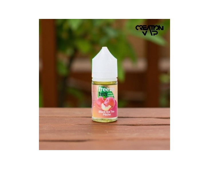 Arôme Concentré Black Ice Tea Pêche Freeze Tea Made In Vape 30Ml | Création Vap