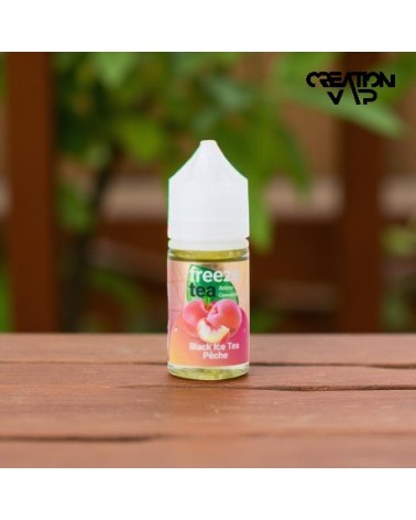 Arôme Concentré Black Ice Tea Pêche Freeze Tea Made In Vape 30Ml | Création Vap