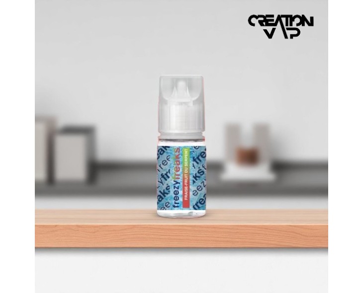 Arôme Concentré Fraise Fruit Du Serpent Freezy Freaks 30Ml | Création Vap
