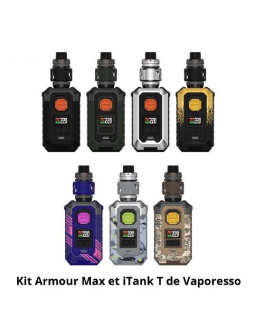 Kit Armour Max + Itank T Vaporesso | Création Vap