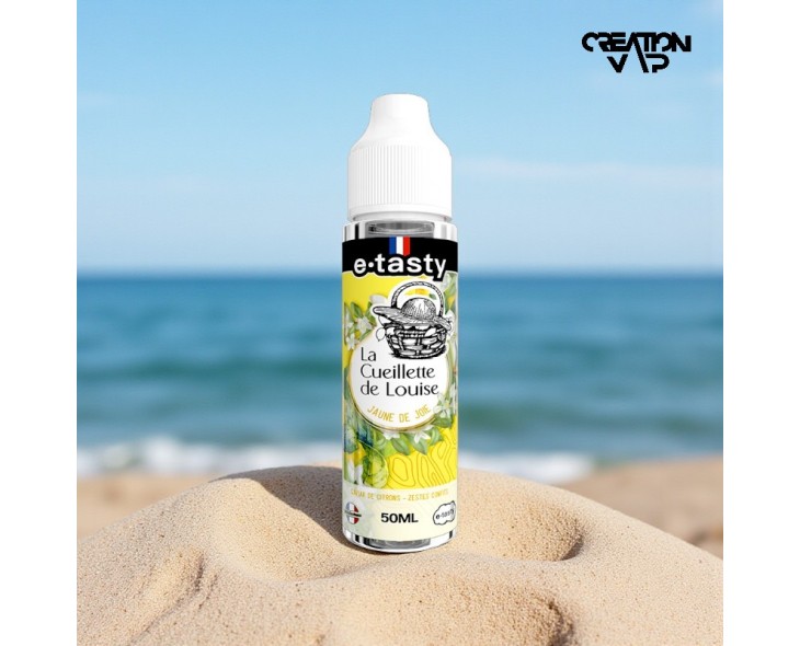 E-Liquide Jaune De Joie La Cueillette De Louise E.Tasty 50Ml | Création Vap