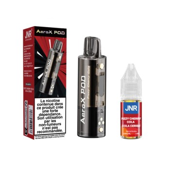 Pod AeroX Fizzy Cherry Cola Puff JNR | Création Vap