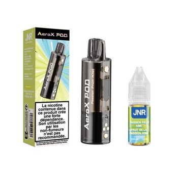 Pod Aerox Passion Fruit Kiwi Puff JNR | Création Vap
