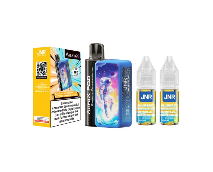 Puff Aerox Blueberry Pomegranate Ice JNR 32K | Création Vap Puff Aerox Blueberry Pomegranate Ice JNR 32K | Création Vap