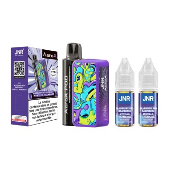 Puff AeroX Blueberry Red Raspberry JNR 32K | Création Vap