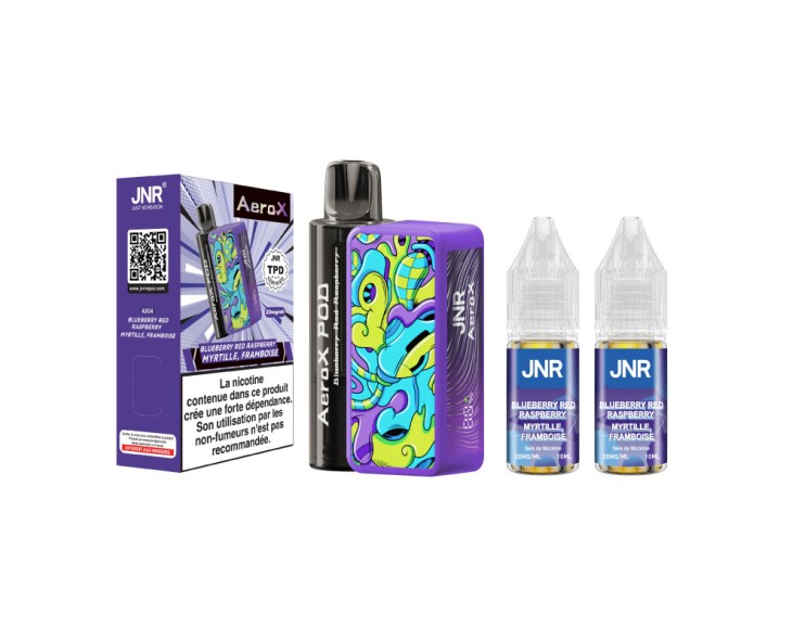 Puff AeroX Blueberry Red Raspberry JNR 32K | Création Vap Puff AeroX Blueberry Red Raspberry JNR 32K | Création Vap