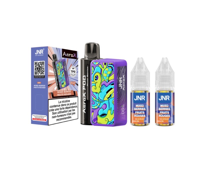 Puff AeroX Mixed Berries JNR 32K | Création Vap Puff AeroX Mixed Berries JNR 32K | Création Vap