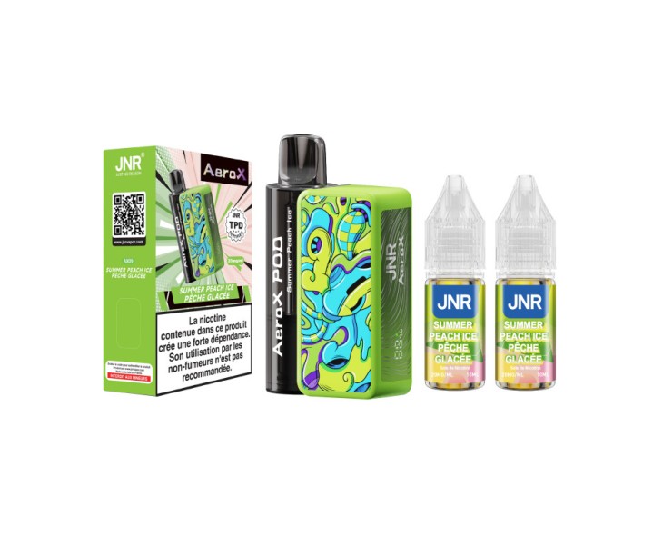 Puff AeroX Summer Peach Ice JNR 32k | Création Vap Puff AeroX Summer Peach Ice JNR 32k | Création Vap