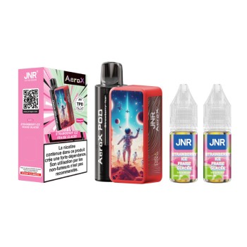 Puff AeroX Strawberry Ice JNR 32K | Création Vap