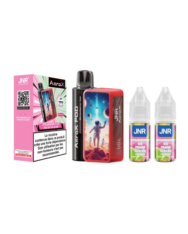 Puff AeroX Strawberry Ice JNR 32K | Création Vap