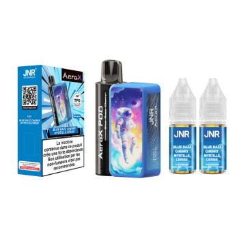 Puff AeroX Blue Razz Cherry JNR 32K | Création Vap