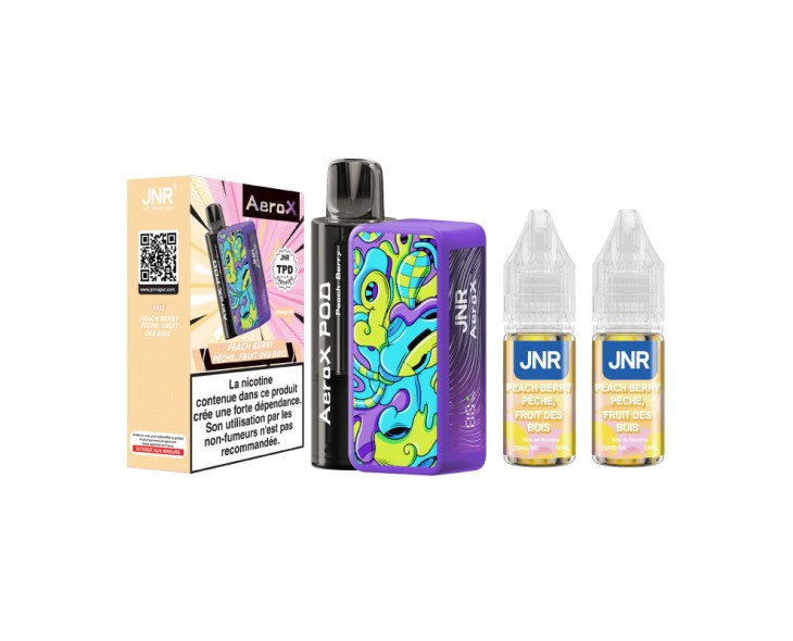 Puff AeroX Peach Berry JNR 32K | Création Vap Puff AeroX Peach Berry JNR 32K | Création Vap