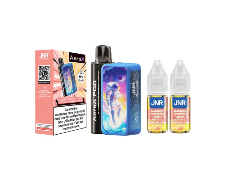 Puff AeroX Blueberry Raspberry Cherry JNR 32K | Création Vap Puff AeroX Blueberry Raspberry Cherry JNR 32K | Création Vap