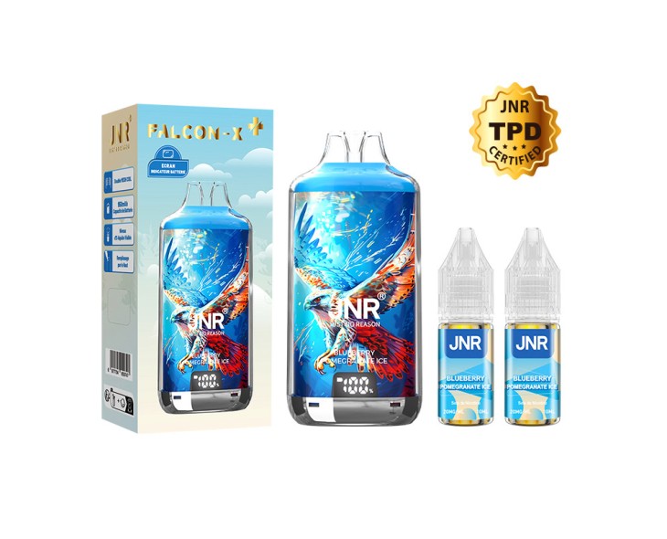 Puff Falcon X-Plus Blueberry Pomegranate Ice JNR 28K | Création Vap Puff Falcon X-Plus Blueberry Pomegranate Ice JNR 28K | Création Vap