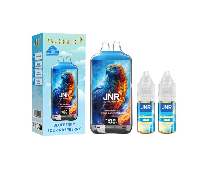 Puff Falcon X-Plus Blueberry Sour Raspberry JNR 28K | Création Vap Puff Falcon X-Plus Blueberry Sour Raspberry JNR 28K | Création Vap