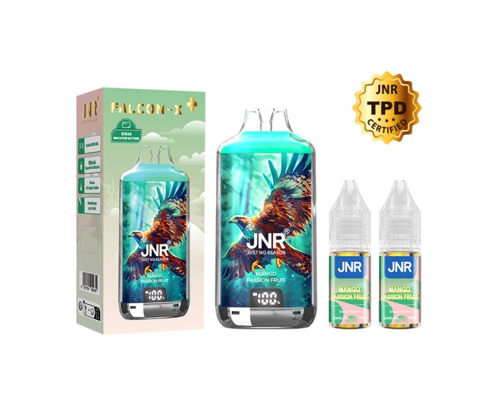 Puff Falcon X-Plus Mango Passion Fruit JNR 28K | Création Vap Puff Falcon X-Plus Mango Passion Fruit JNR 28K | Création Vap