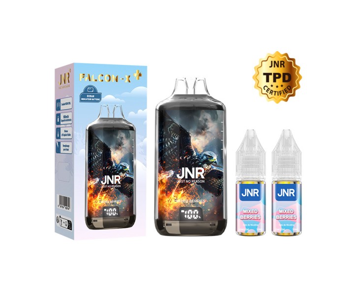 Puff Falcon X-Plus Mixed Berries JNR 28K | Création Vap Puff Falcon X-Plus Mixed Berries JNR 28K | Création Vap
