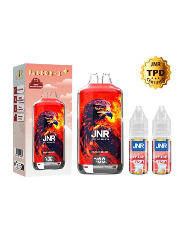 Puff Falcon X-Plus Peach Berry JNR 28K | Création Vap