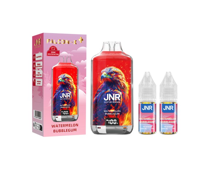 Puff Falcon X-Plus Watermelon Bubblegum JNR 28K | Création Vap Puff Falcon X-Plus Watermelon Bubblegum JNR 28K | Création Vap