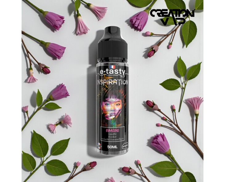 E-Liquide Amani Inspiration E.Tasty 50Ml | Création Vap E-Liquide Amani Inspiration E.Tasty 50Ml | Création Vap