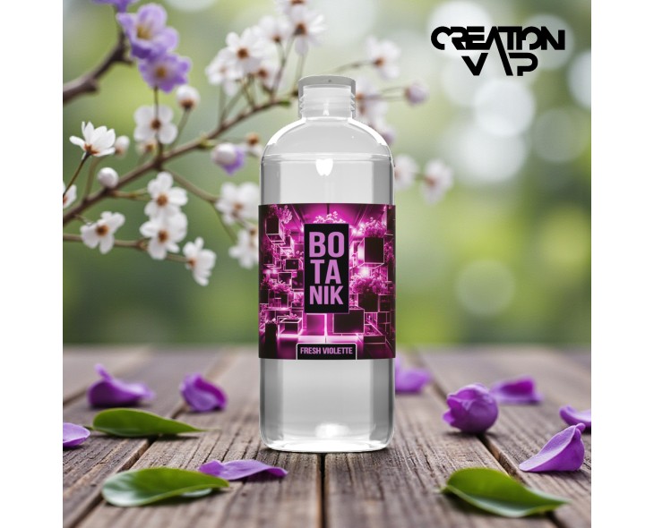 E-Liquide Fresh Violette Botanik Création-Vap | Création Vap E-Liquide Fresh Violette Botanik Création-Vap | Création Vap