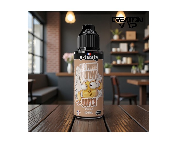 E-Liquide Softy Les Maxis Malins E.Tasty 100Ml | Création Vap