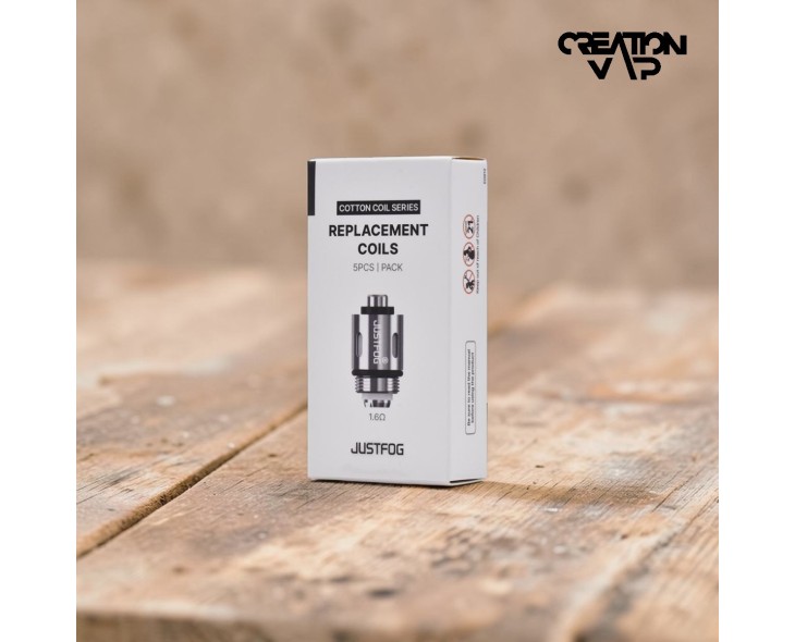 Résistance Q16 Justfog 1.6ohm | Création Vap