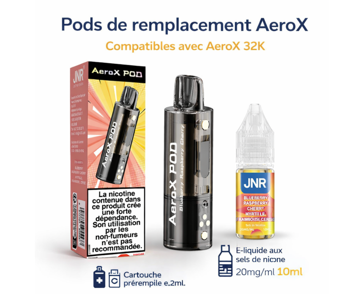 Pod Aerox Puff JNR | Création Vap