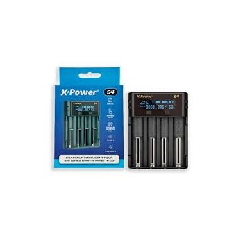 Chargeur Accus S4 4 Accus X Power | Création Vap