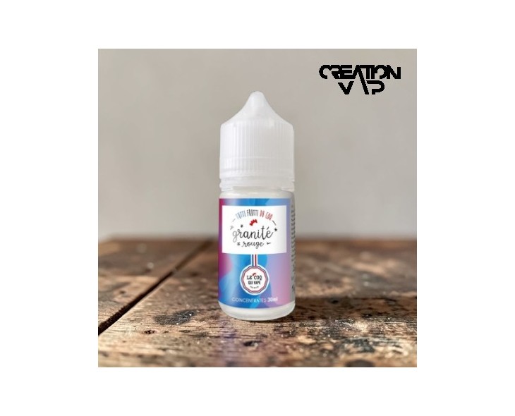 Arôme Concentré Granité Rouge Le Coq Qui Vape 30Ml | Création Vap