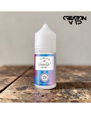 Arôme Concentré Granité Rouge Le Coq Qui Vape 30Ml | Création Vap
