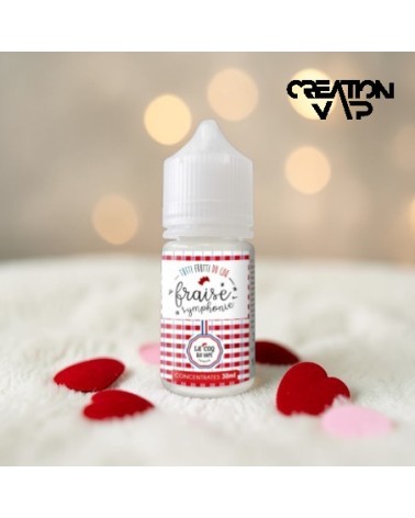 Arôme Concentré Fraise Symphonie Le Coq Qui Vape 30Ml | Création Vap