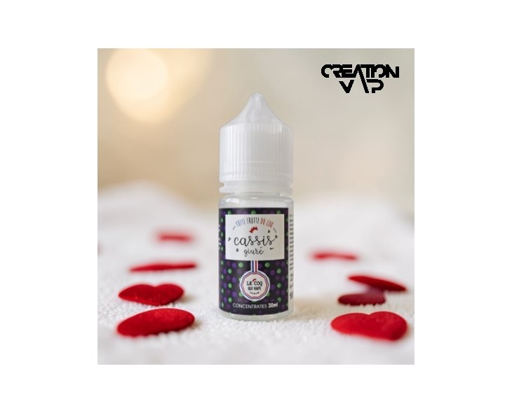 Arôme Concentré Cassis Givré Le Coq Qui Vape 30Ml | Création Vap
