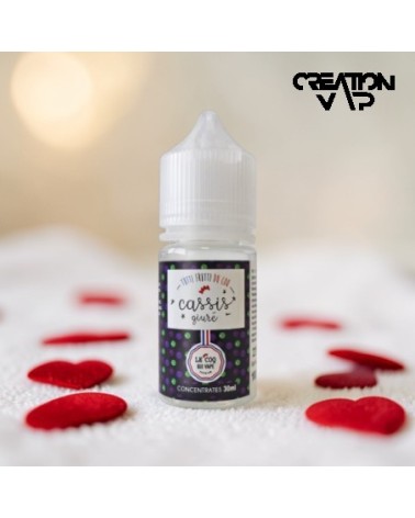Arôme Concentré Cassis Givré Le Coq Qui Vape 30Ml | Création Vap