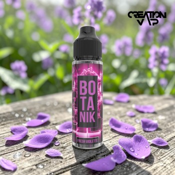 E-Liquide Fresh Violette Botanik 50Ml Création Vap | Création Vap