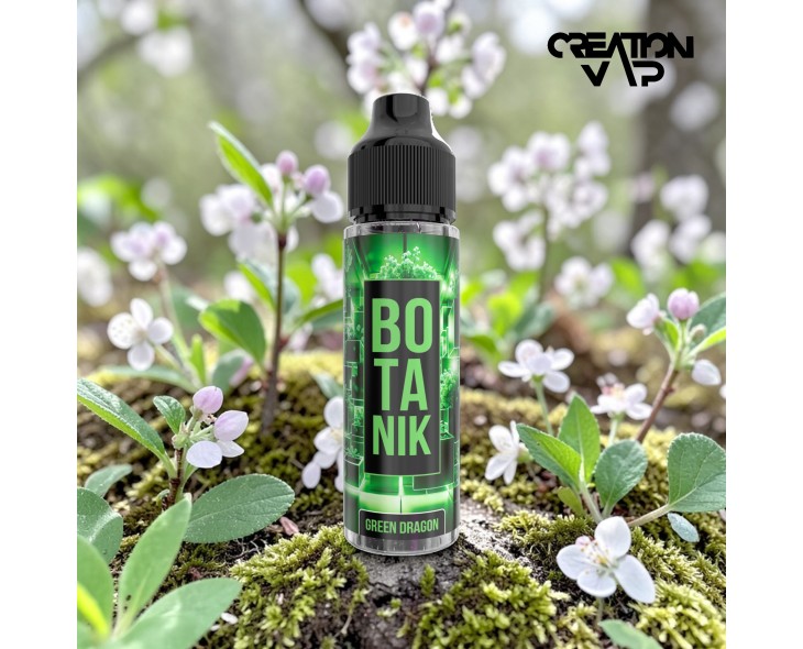E-Liquide Green Dragon Botanik 50Ml Création Vap | Création Vap
