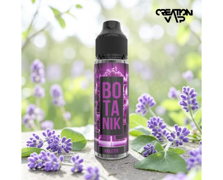 E-Liquide Violette Botanik 50ml Création Vap | Création Vap
